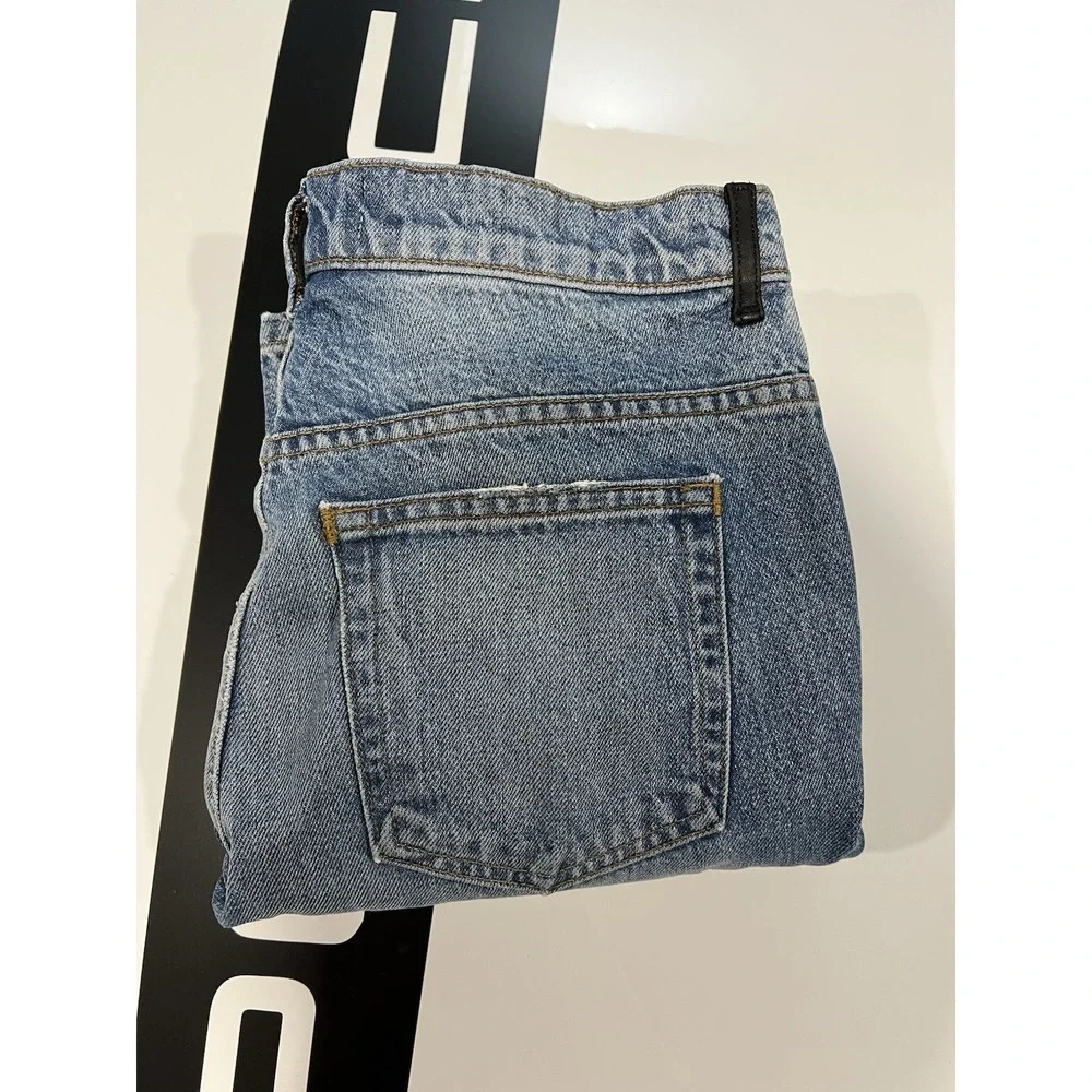Alexander Wang Jeans 25 Light Indigo Fade Blue Slim Fit Skinny - Picture 5 of 5